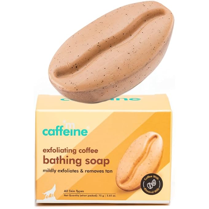 mCaffeine Exfoliating Coffee Bathing Bar_MCaf165
